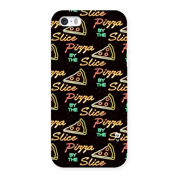Pizza By Slice Back Case for iPhone SE