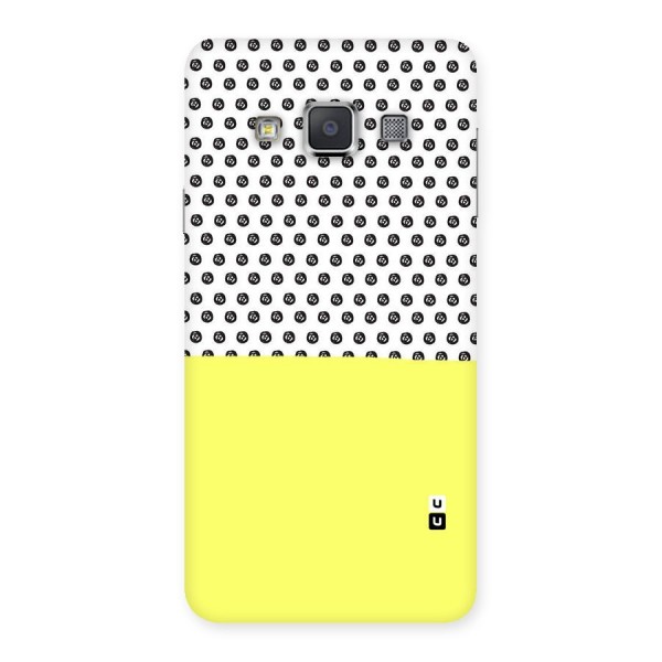 Plain and Pattern Back Case for Galaxy A3
