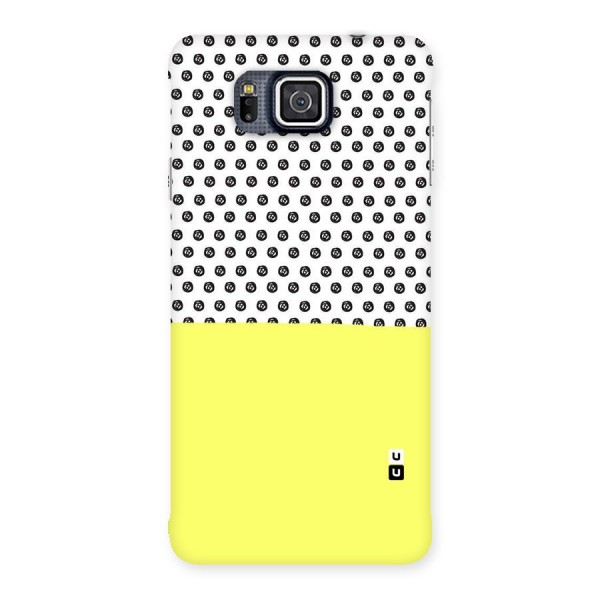 Plain and Pattern Back Case for Galaxy Alpha