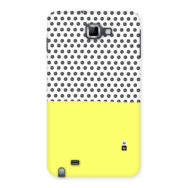 Plain and Pattern Back Case for Galaxy Note