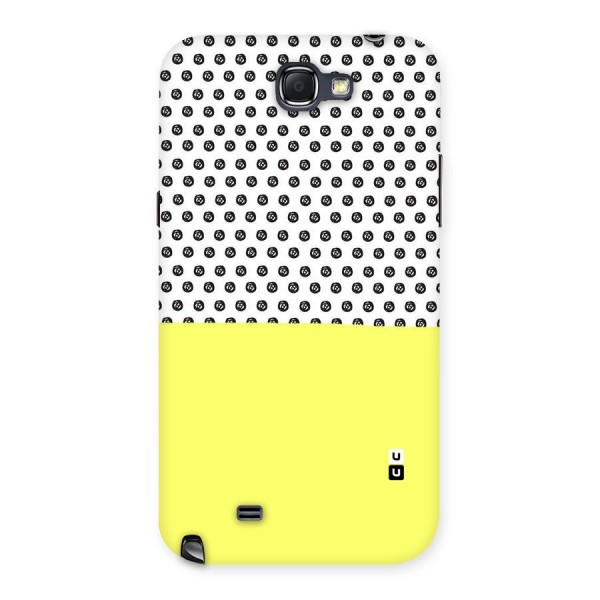 Plain and Pattern Back Case for Galaxy Note 2