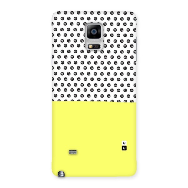 Plain and Pattern Back Case for Galaxy Note 4