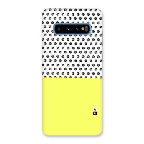 Plain and Pattern Back Case for Galaxy S10 Plus