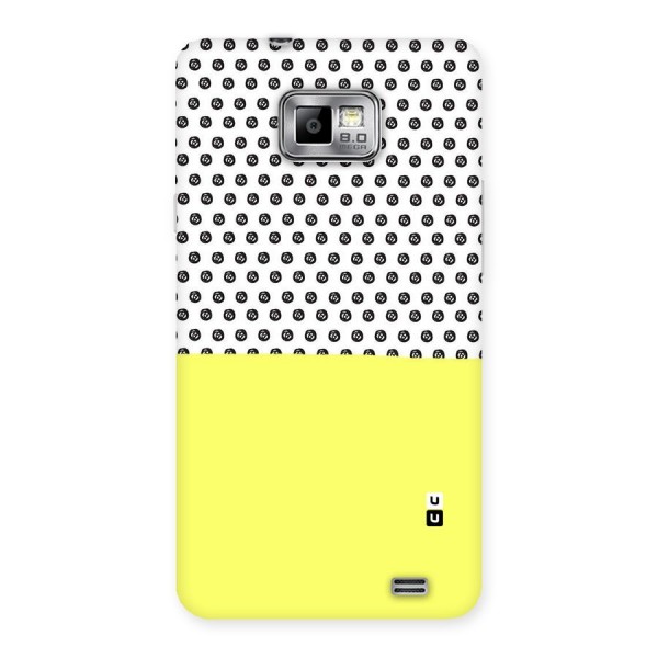 Plain and Pattern Back Case for Galaxy S2