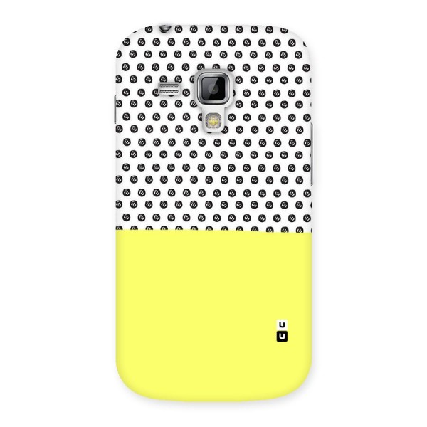 Plain and Pattern Back Case for Galaxy S Duos