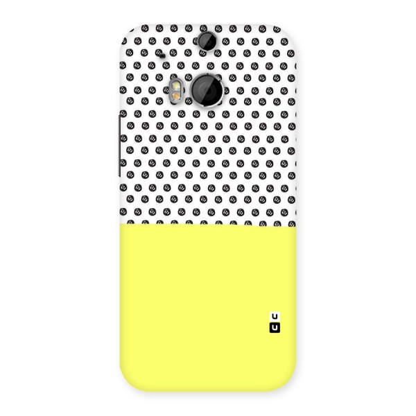 Plain and Pattern Back Case for HTC One M8