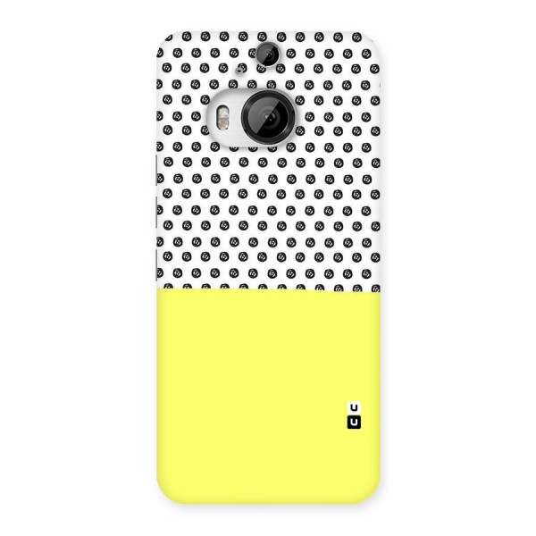 Plain and Pattern Back Case for HTC One M9 Plus