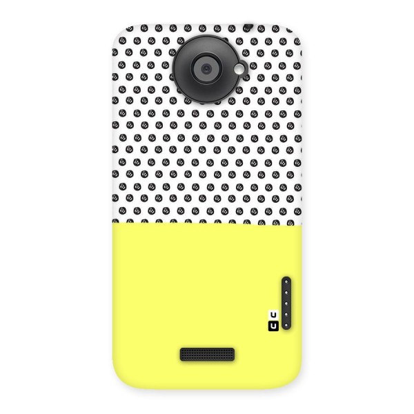 Plain and Pattern Back Case for HTC One X