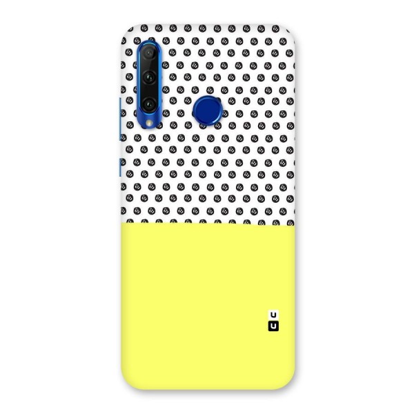 Plain and Pattern Back Case for Honor 20i