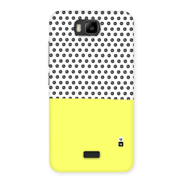 Plain and Pattern Back Case for Honor Bee