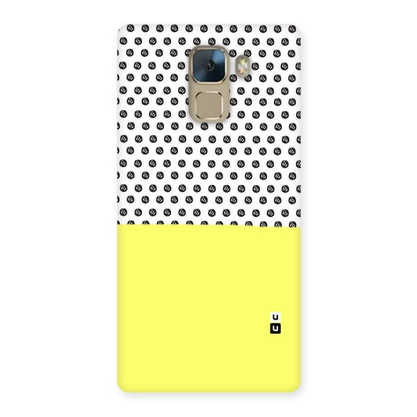 Plain and Pattern Back Case for Huawei Honor 7