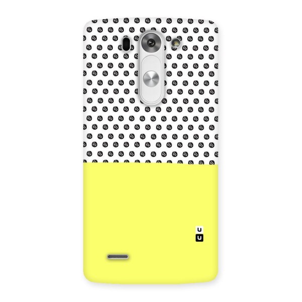 Plain and Pattern Back Case for LG G3 Beat