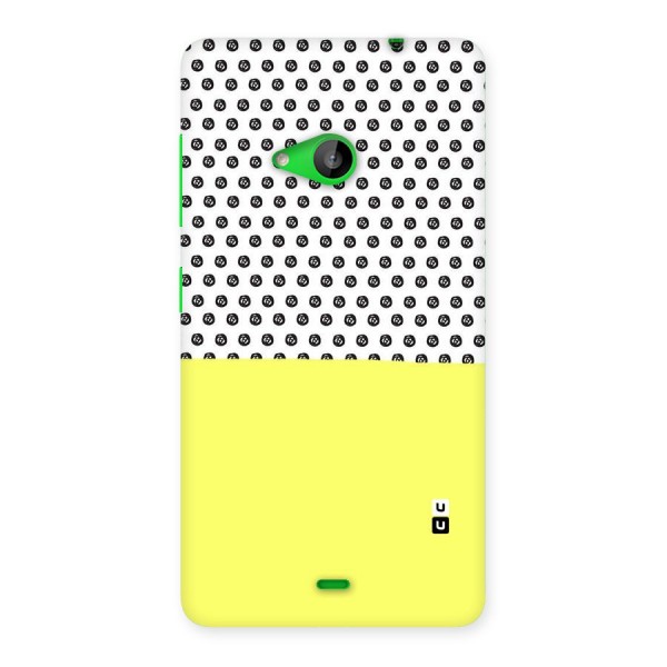 Plain and Pattern Back Case for Lumia 535