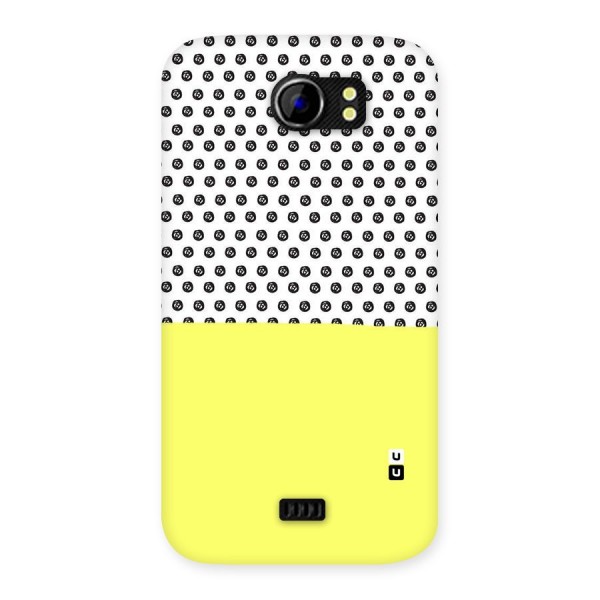 Plain and Pattern Back Case for Micromax Canvas 2 A110
