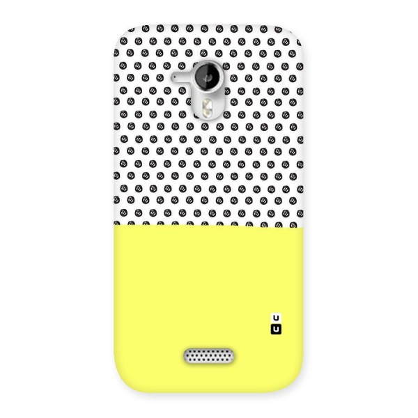 Plain and Pattern Back Case for Micromax Canvas HD A116
