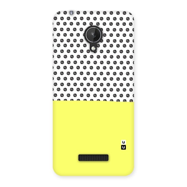 Plain and Pattern Back Case for Micromax Canvas Spark Q380