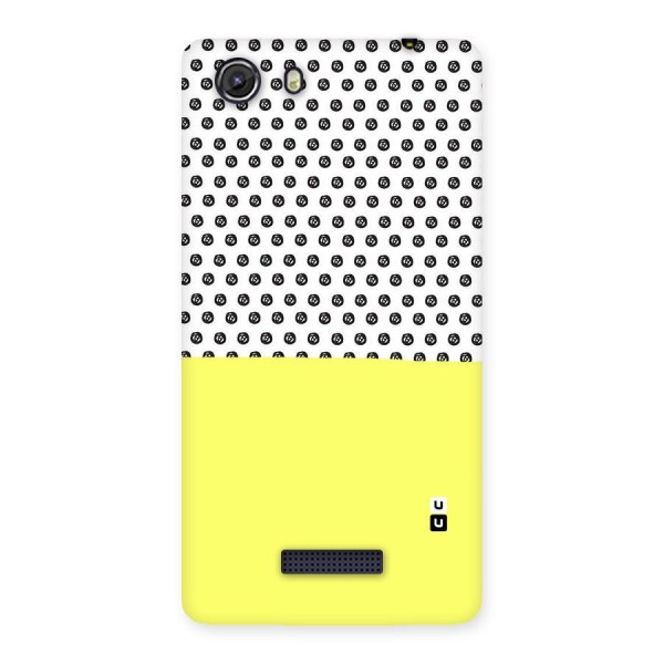 Plain and Pattern Back Case for Micromax Unite 3