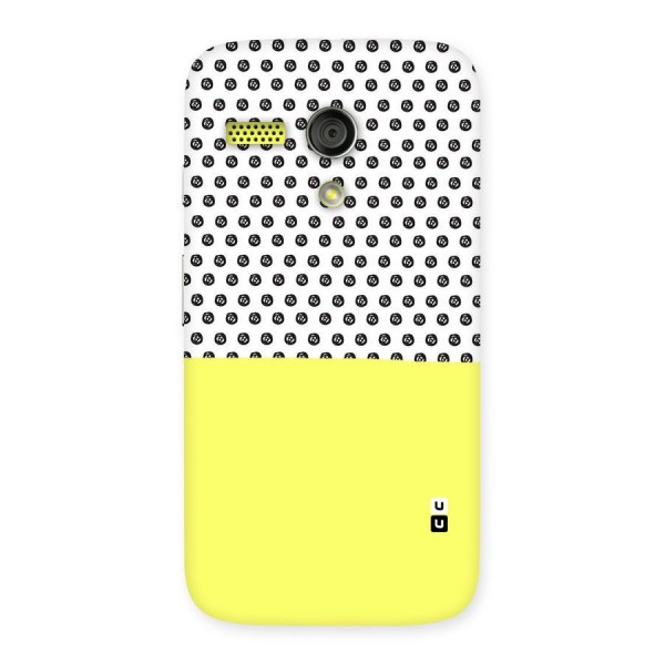 Plain and Pattern Back Case for Moto G