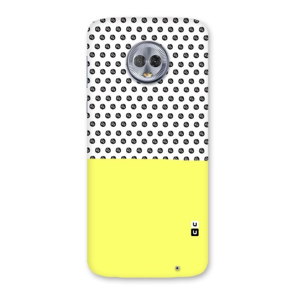 Plain and Pattern Back Case for Moto G6 Plus