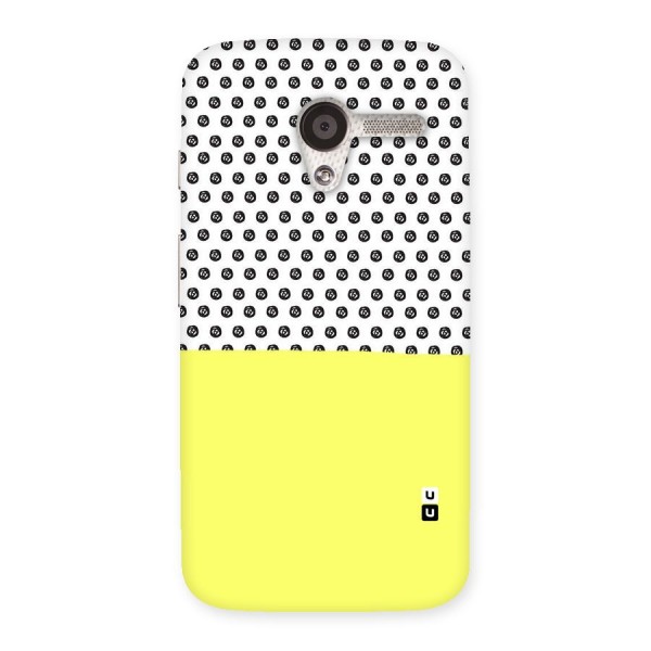 Plain and Pattern Back Case for Moto X