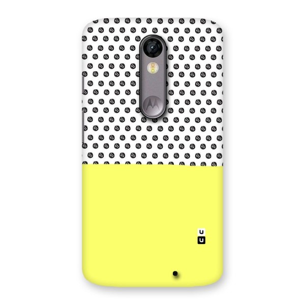 Plain and Pattern Back Case for Moto X Force