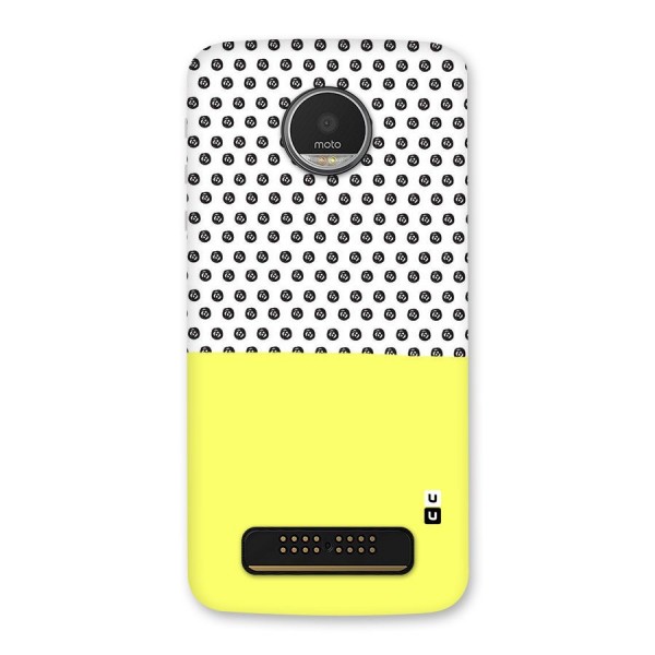 Plain and Pattern Back Case for Moto Z Play