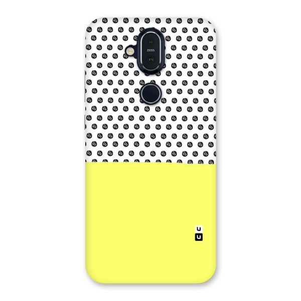 Plain and Pattern Back Case for Nokia 8.1