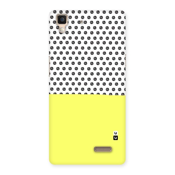 Plain and Pattern Back Case for Oppo R7