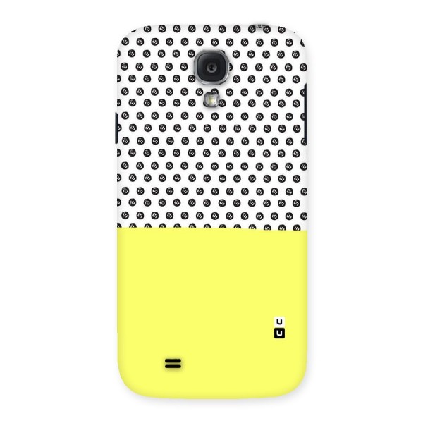 Plain and Pattern Back Case for Samsung Galaxy S4