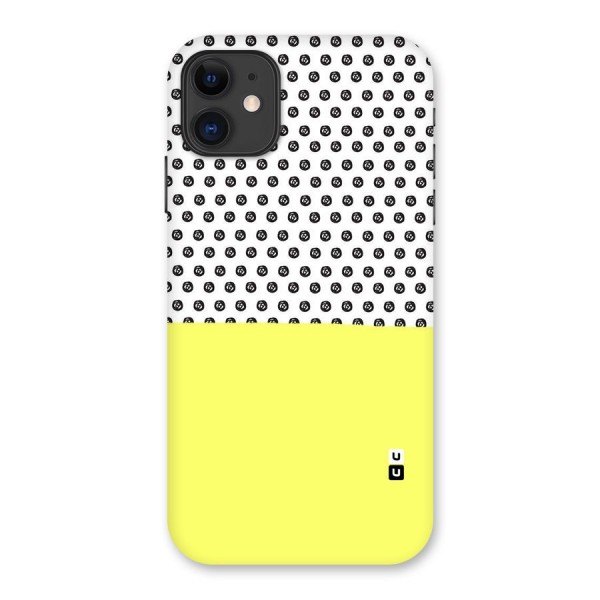 Plain and Pattern Back Case for iPhone 11