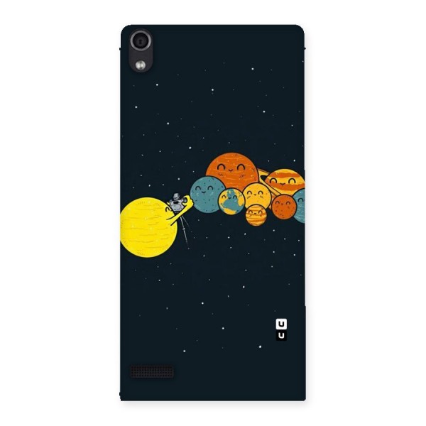 Planet Family Back Case for Ascend P6