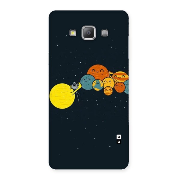 Planet Family Back Case for Galaxy A7
