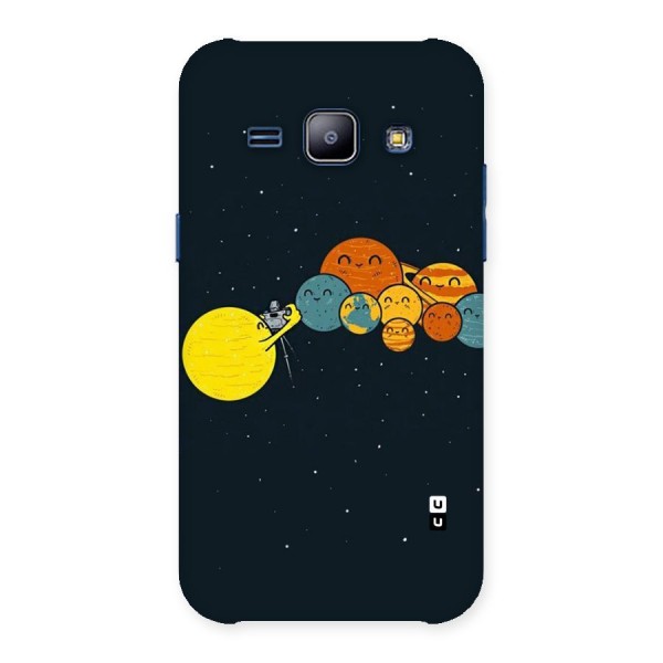Planet Family Back Case for Galaxy J1