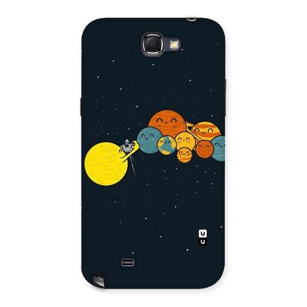 Planet Family Back Case for Galaxy Note 2
