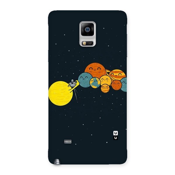 Planet Family Back Case for Galaxy Note 4