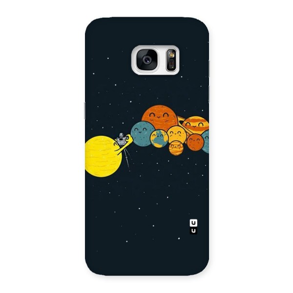 Planet Family Back Case for Galaxy S7 Edge