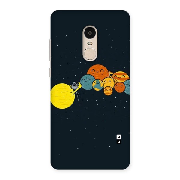Planet Family Back Case for Xiaomi Redmi Note 4