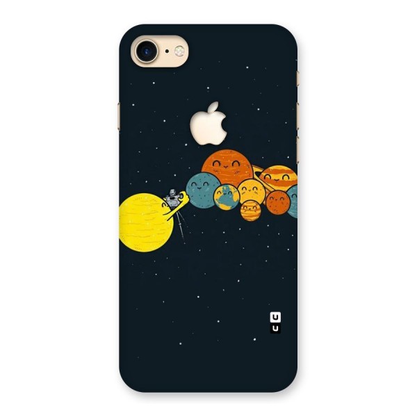 Planet Family Back Case for iPhone 7 Apple Cut