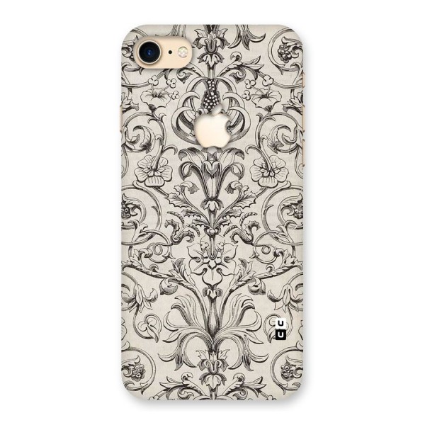 Pleasing Artsy Design Back Case for iPhone 7 Apple Cut