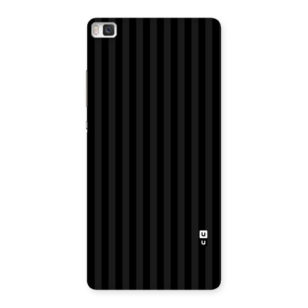 Pleasing Dark Stripes Back Case for Huawei P8