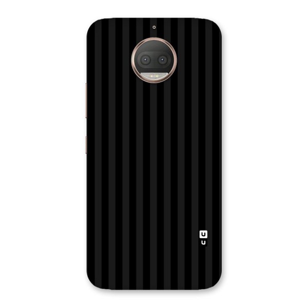 Pleasing Dark Stripes Back Case for Moto G5s Plus