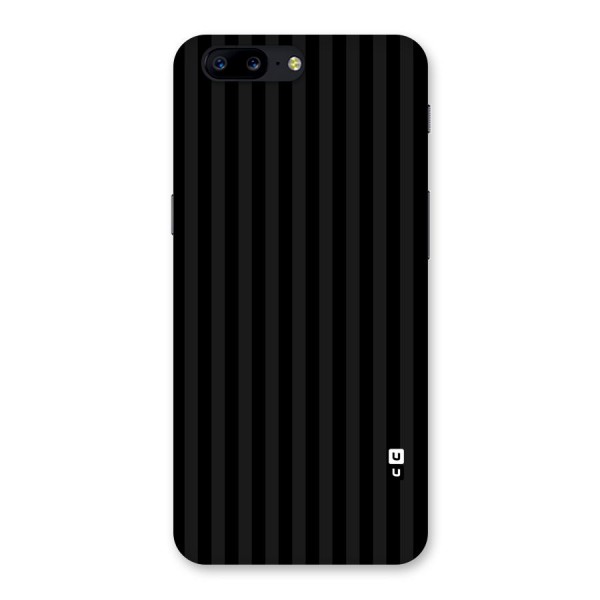 Pleasing Dark Stripes Back Case for OnePlus 5