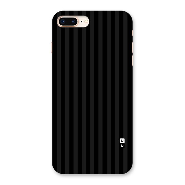 Pleasing Dark Stripes Back Case for iPhone 8 Plus