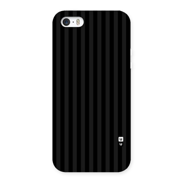 Pleasing Dark Stripes Back Case for iPhone SE