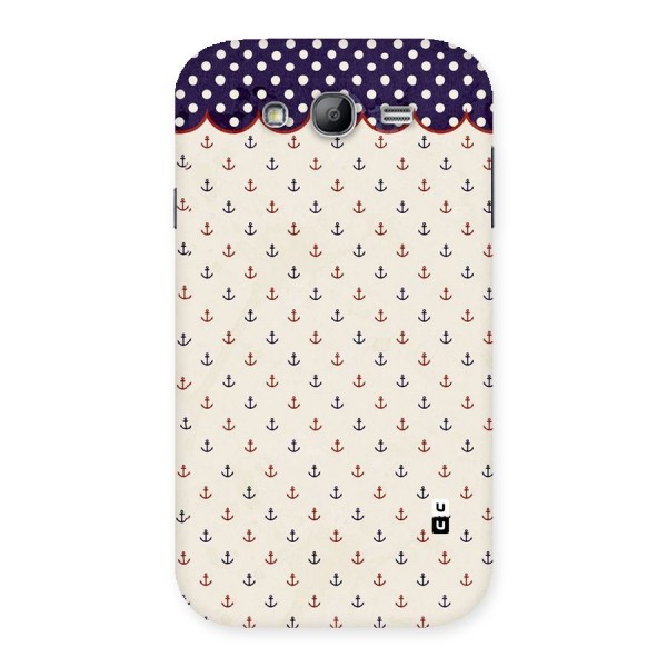 Polka Anchor Back Case for Galaxy Grand Neo Plus