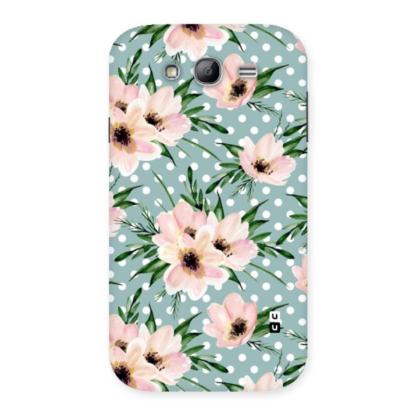 Polka Art Floral Back Case for Galaxy Grand Neo Plus