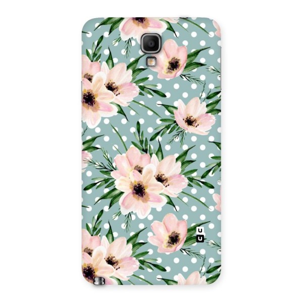 Polka Art Floral Back Case for Galaxy Note 3 Neo