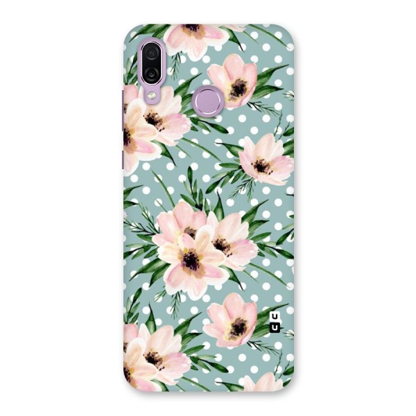 Polka Art Floral Back Case for Honor Play