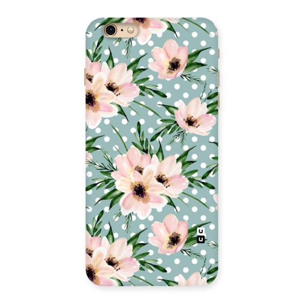 Polka Art Floral Back Case for iPhone 6 Plus 6S Plus