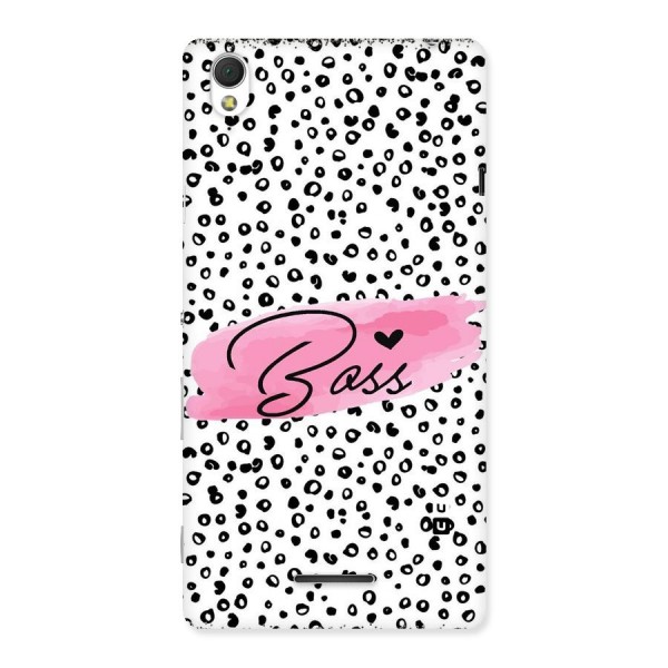 Polka Boss Back Case for Sony Xperia T3